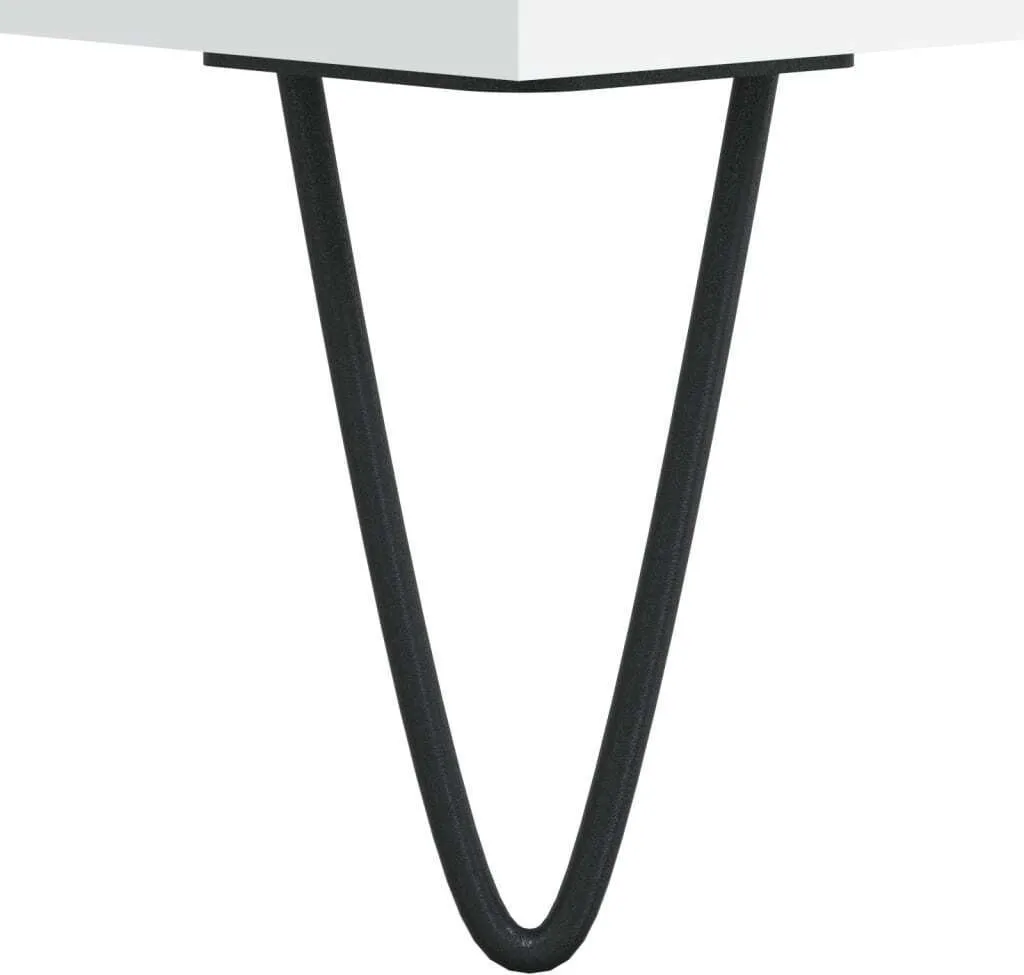 SYFAX™ Supporto Vinili Bianco 100x38x48 cm - Mobile Hi-Fi Design - 6
