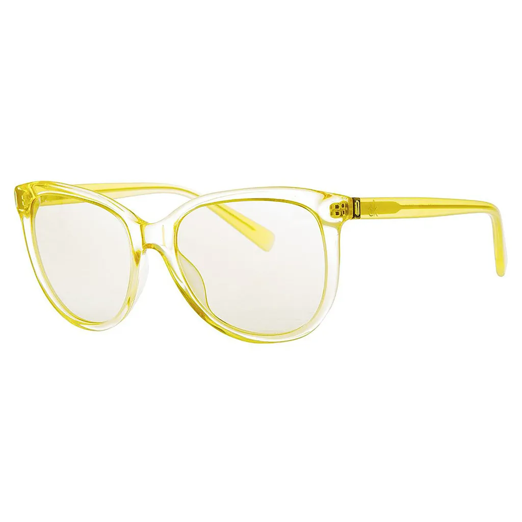 Calvin Klein CK4185S Lunettes ovales homme monture noire et verres sombres