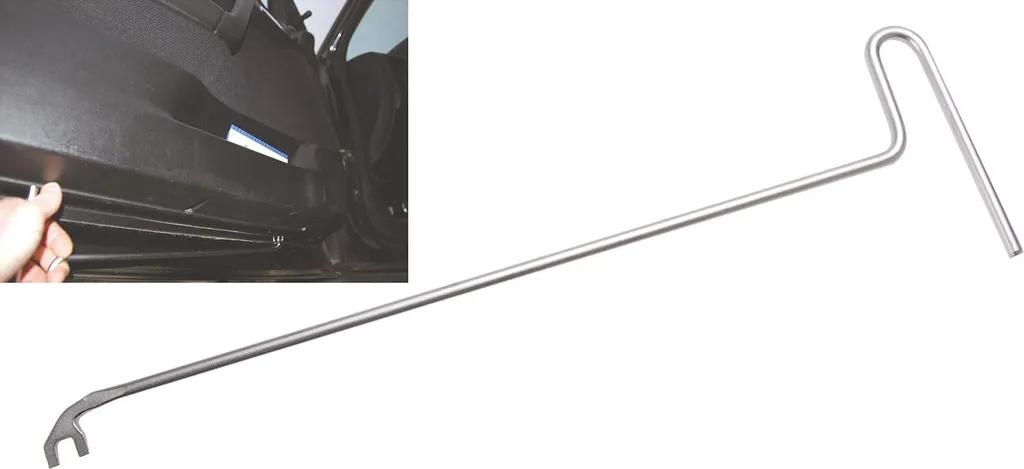 Strumento Rimozione Rivestimenti Auto BGS 8285 - 485mm Acciaio