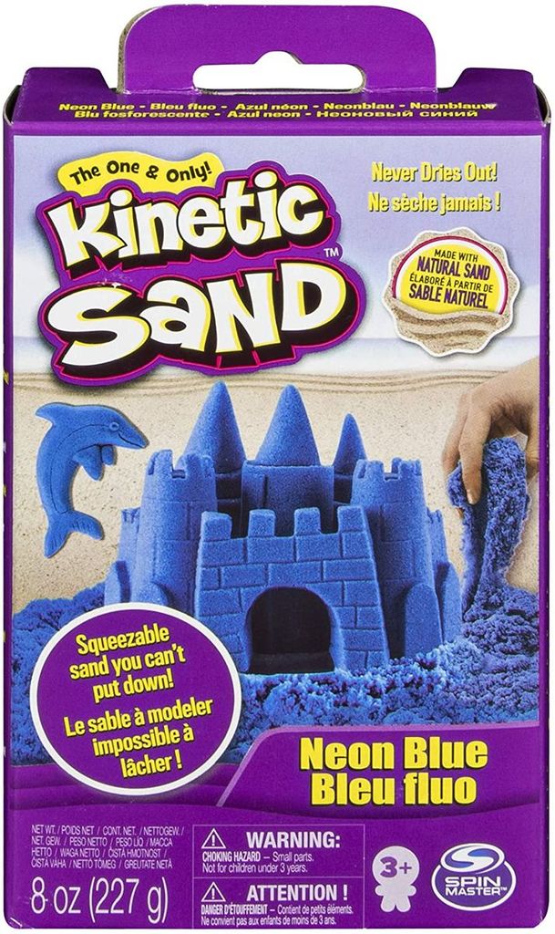 Spin Master 20080705 - Kinetic Sand - 227g, blau
