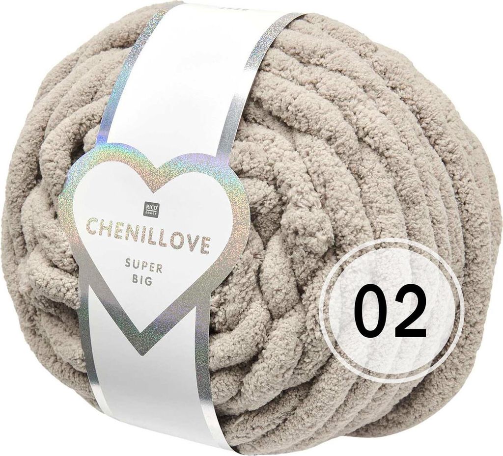 Rico Design Chenillove Super Big Natur Produktbild 