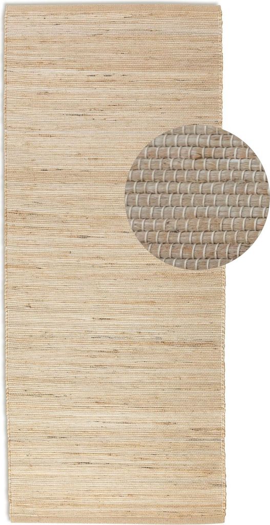 Hanse Home Handloom 1.0 Jute Teppich Dhaka Naturgold Beige Produktbild 