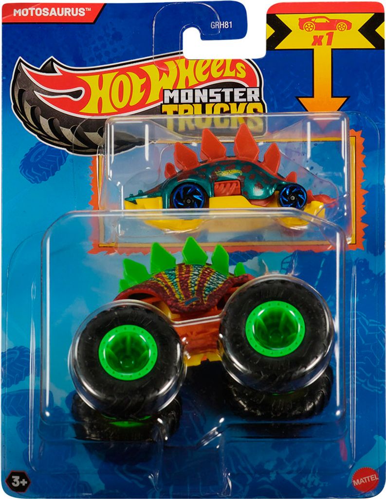 Hot Wheels Monster Truck Motosaurus Auto Tiy Taglia Unica Immagine del prodotto 