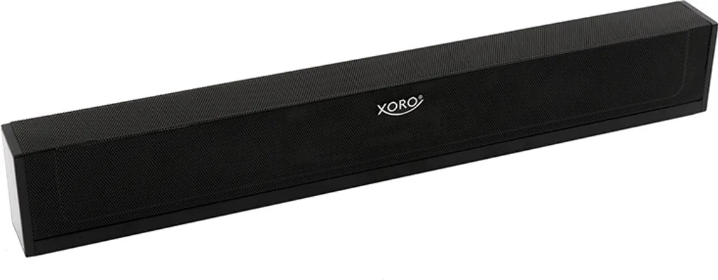 Barre de son Xoro HSB 50 V2 - Système audio 2.0 pour TV et PC de 25 Watts