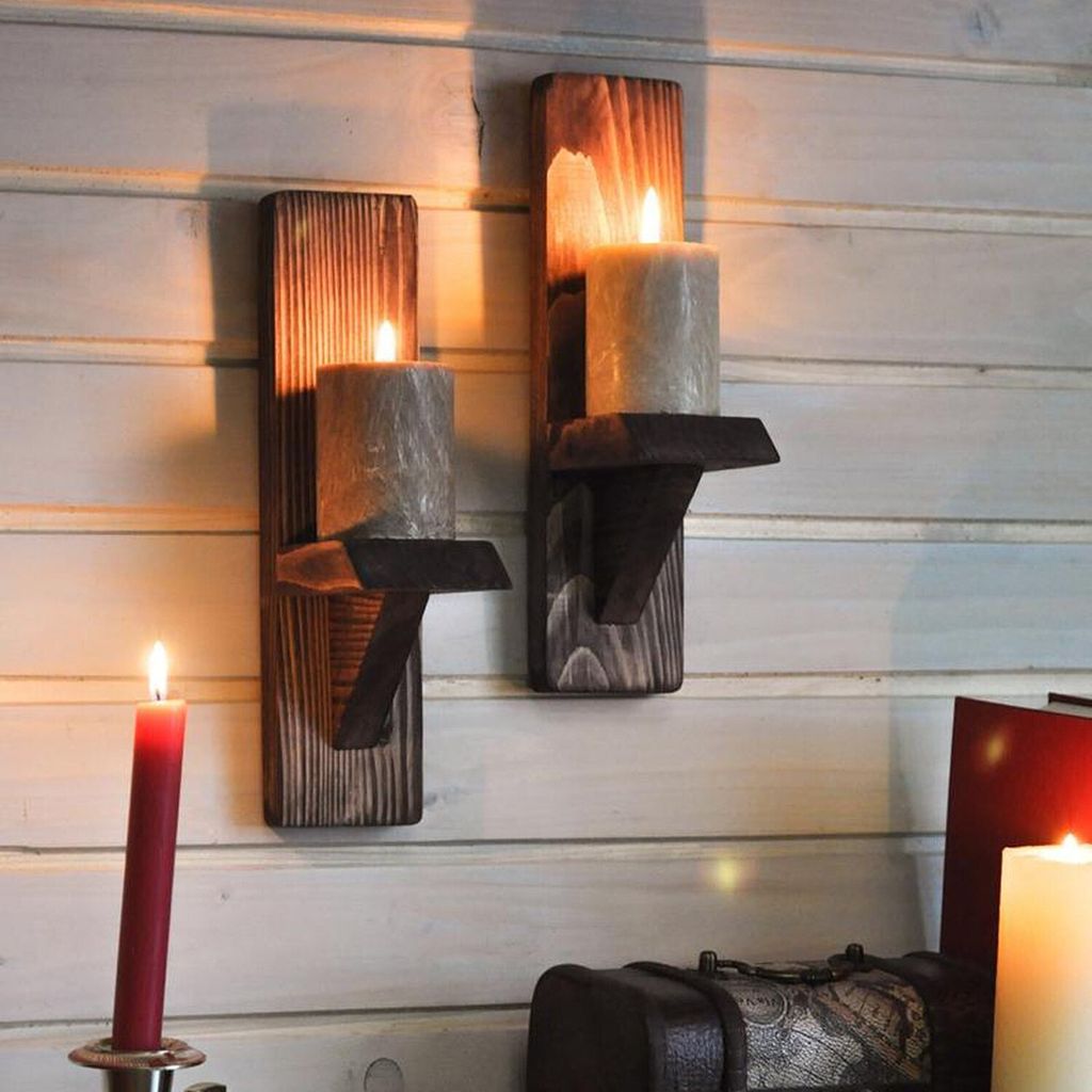 Skye Decor, Almıla- Raf248EVL, Nussbaumfarbe, Wandregale, 9x33x9 cm, 100% Fichteholz