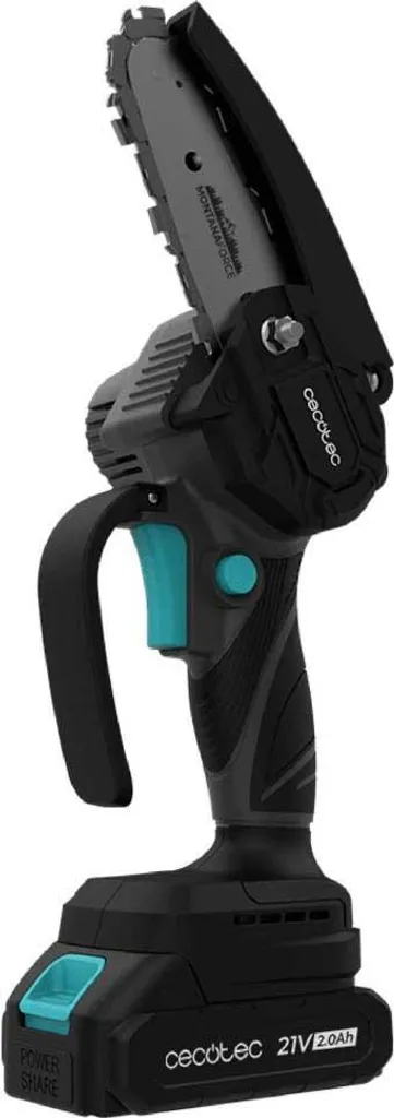 Tronçonneuse d'élagage 4 pouces 400W lubrification facile et mallette