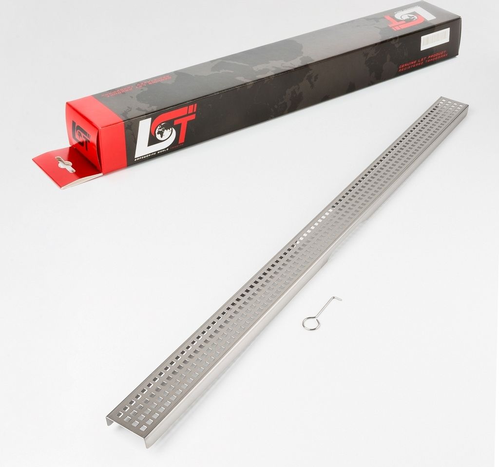 Duschrost Quadrate Ablaufabdeckung Abdeckgitter für 1000 x 70 mm Duschrinne