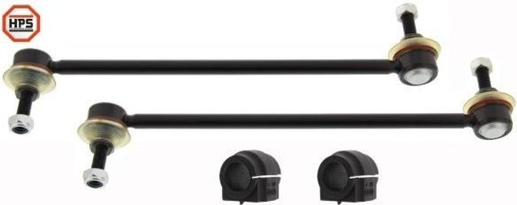 MAPCO 53994HPS Stabilisatorlager Reparatursatz für MINI Schrägheck (R56) Vorne 24mm Gummilager