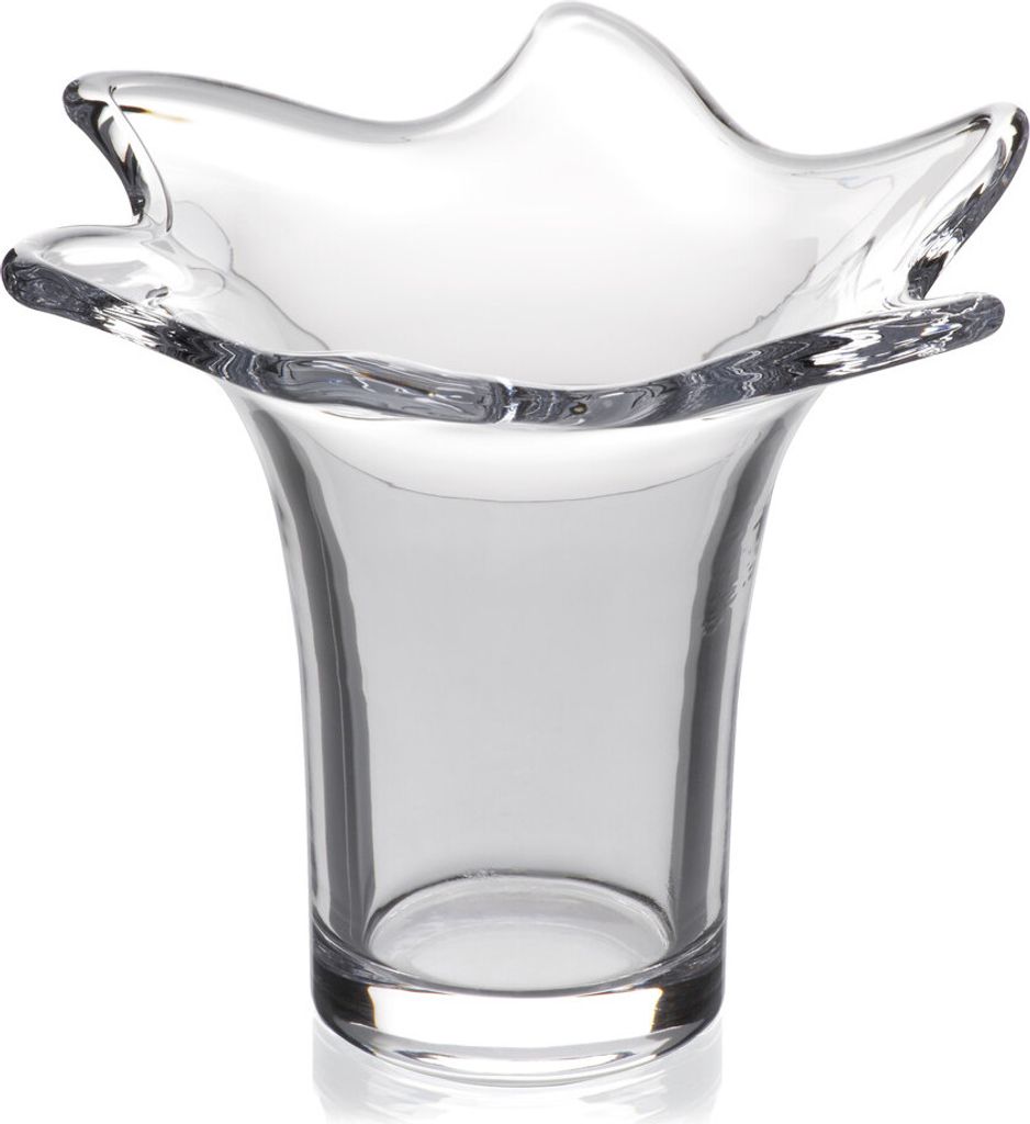 Vase "Christmas" (14cm), aus Bleikristall