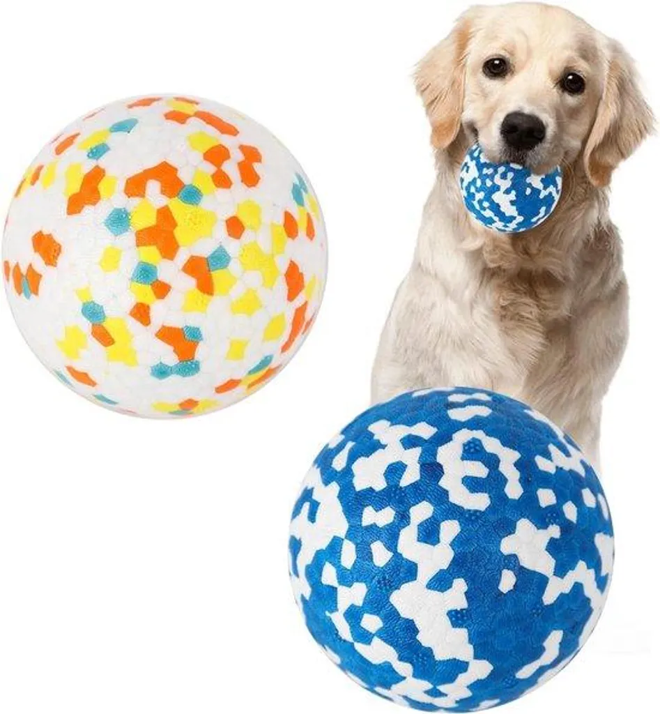 Balle pour chien increvable - Fini les jouets détruits en 5 minutes