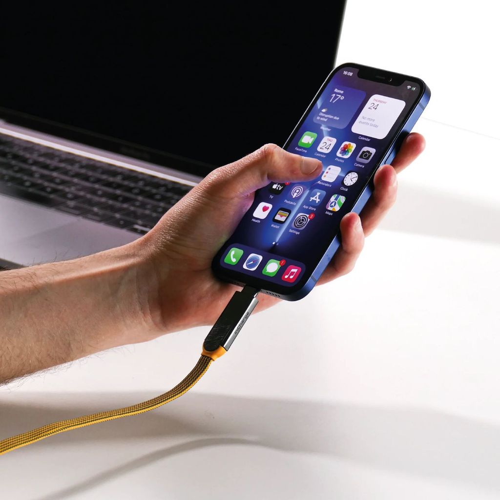 Rolling Square inCharge XL Cable 30cm - Schwarz Obrázek produktu 6