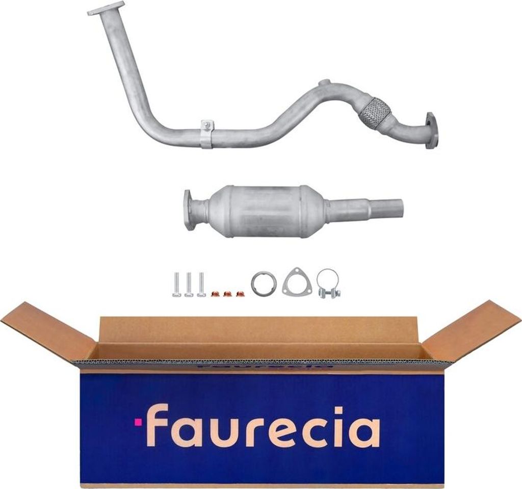 Katalysator Euro 3 mit Anbauteilen FAURECIA für u.a. SEAT CORDOBA