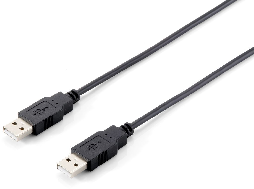 Equip 128870, 1,8 m, USB A, USB A, USB 2.0, Samec/samec, Obrázek produktu 