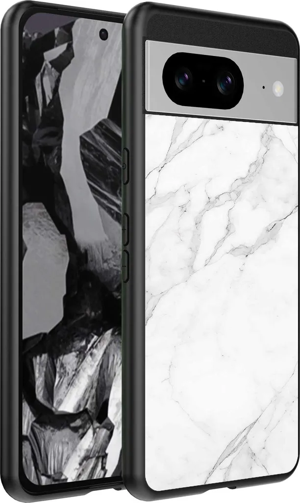 Custodia Sottile In Silicone TPU Per Google Pixel 6 – Morbida E Opaca – Nero - 5