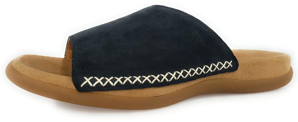 Scarpe da donna Gabor, sandali, infradito, blu, casual Immagine del prodotto 