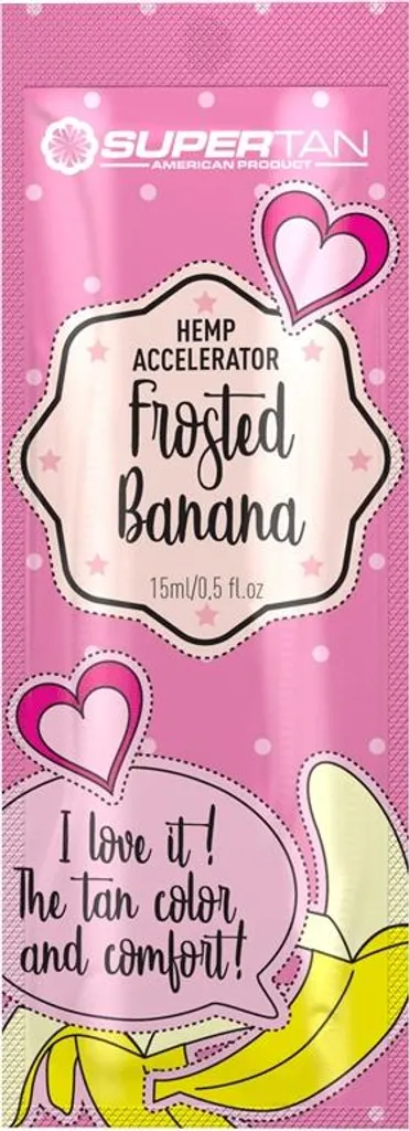 Bronzage Terne ? Essayez l'Activateur Supertan Frosted Banana x10 Unités