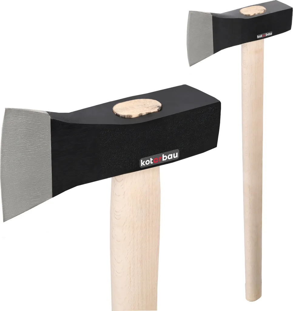 KOTARBAU® Ascia da Spacco 4kg: Forza Pura per Giardino e Foresta