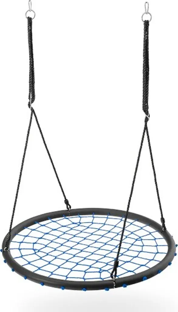 NILS Camp NB5038 Bleu : Balançoire Nid d'Oiseau Robuste 100cm