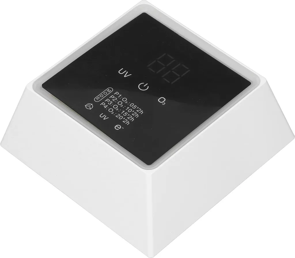 Purificateur d'air à ions négatifs blanc silencieux pour maison et bureau