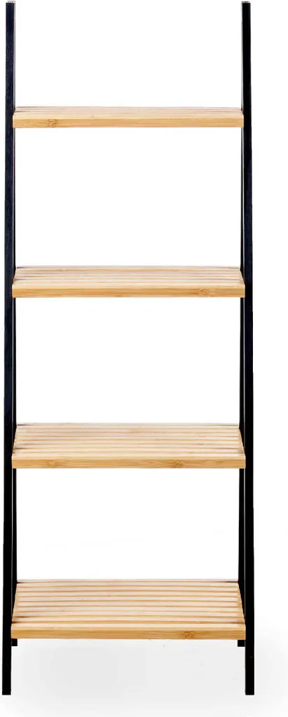 Étagère Gain de Place BAMBOO GLOW Blanche - Solution Rangement Petit Espace - 2