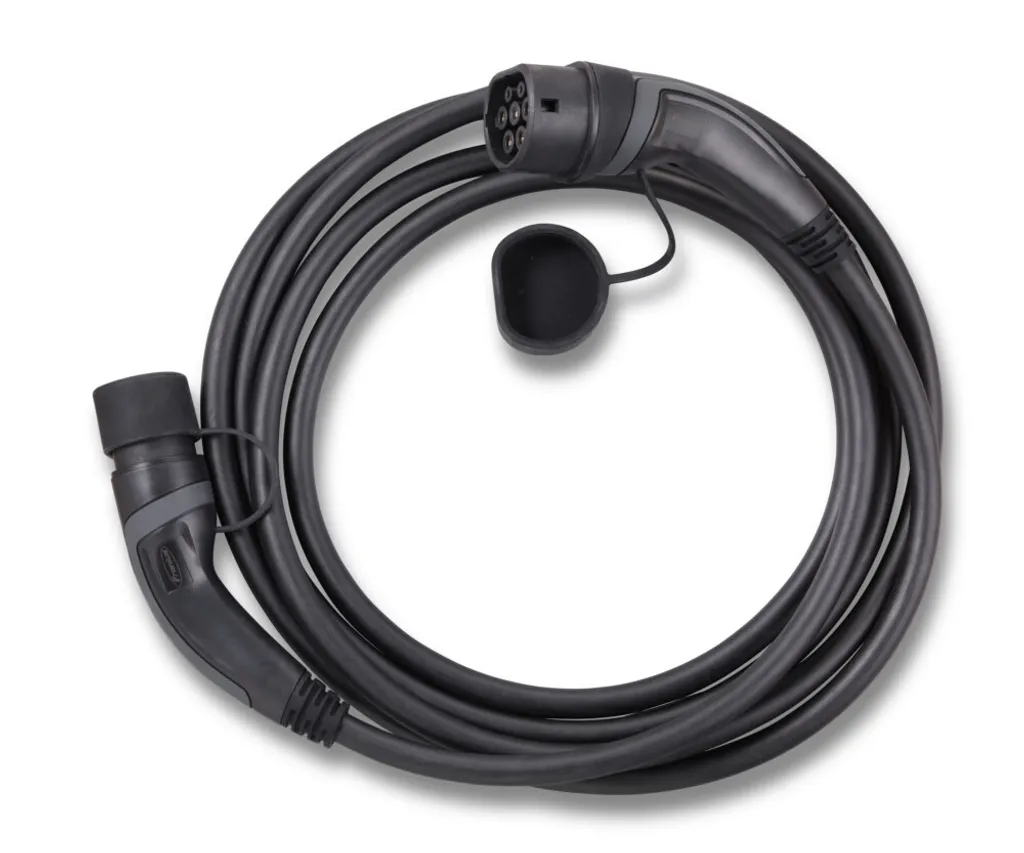 Câble Fronius 5 mètres Type 2 4,240,180 robuste pour charge Wattpilot