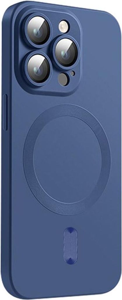 iPhone 16 Pro Hülle - ENKAY Colour TPU Back Cover mit Kamera Objektivschutz - MagSafe Compatible - Blau