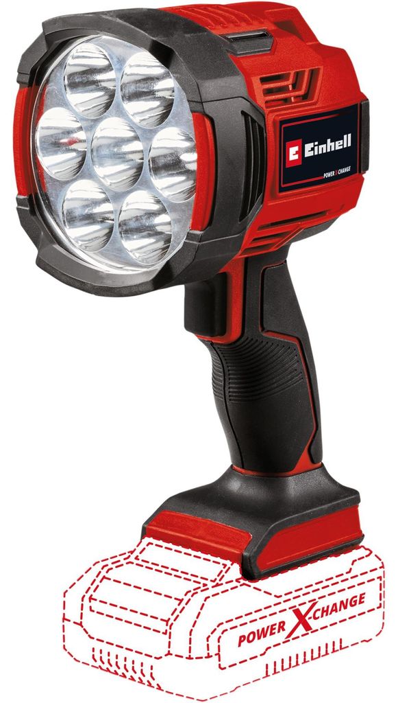 Lampe torche sans fil TE-CL 18/2500 LiAC - 7 LED - 2 500 Image du produit 