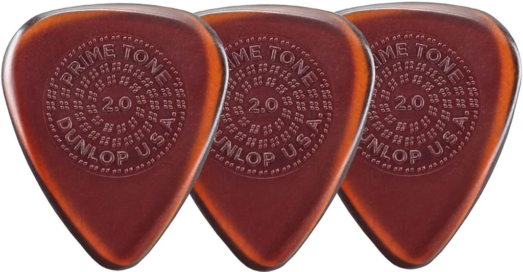 Médiator Dunlop 510P 2.0 mm : Fini les Glissements avec le Grip Intégré