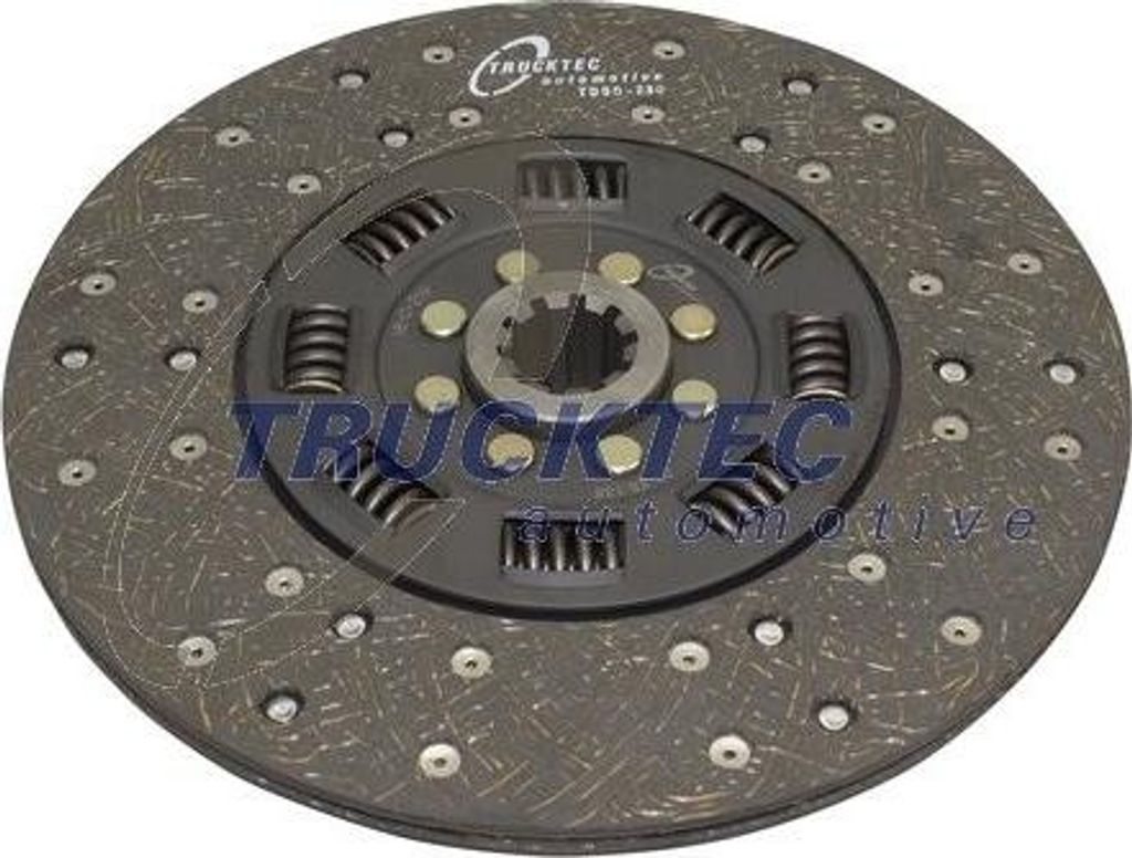 TRUCKTEC AUTOMOTIVE 01.23.138 Kupplungsscheibe 280mm passend für MERCEDES-BENZ T2/L Kasten/Kombi