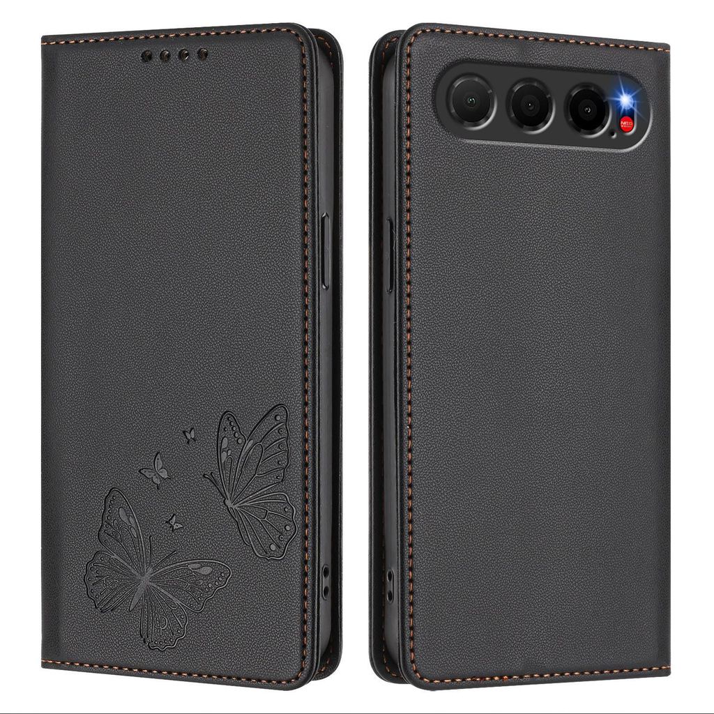 Kožené pouzdro pro ZTE nubia Air, motýlí ražbou, Obrázek produktu 