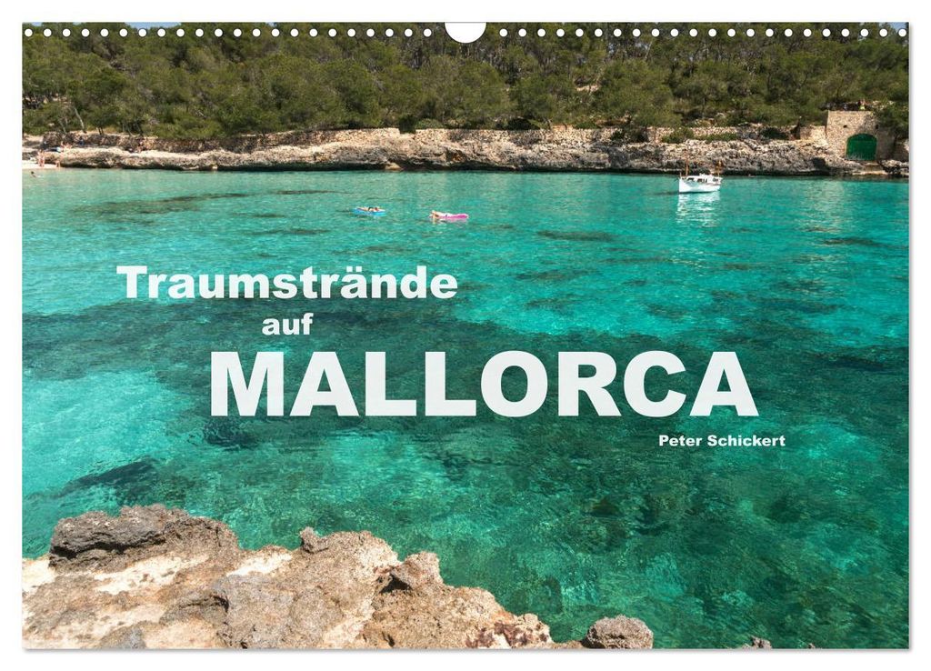 Traumstrände auf Mallorca (Wandkalender 2027 DIN A3 quer), CALVENDO Monatskalender