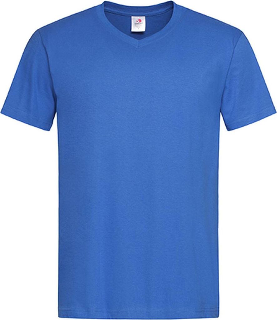Stedman ST2300 | Classic V-Neck Herren T-Shirt - Farbe: Bright Royal - Größe: XL