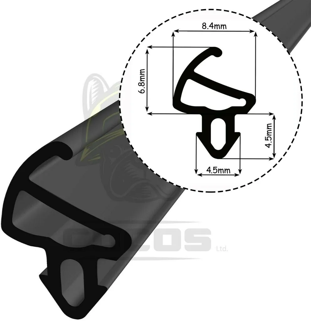 Joint caoutchouc noir S-1150 haute résistance pour isolation - 40m