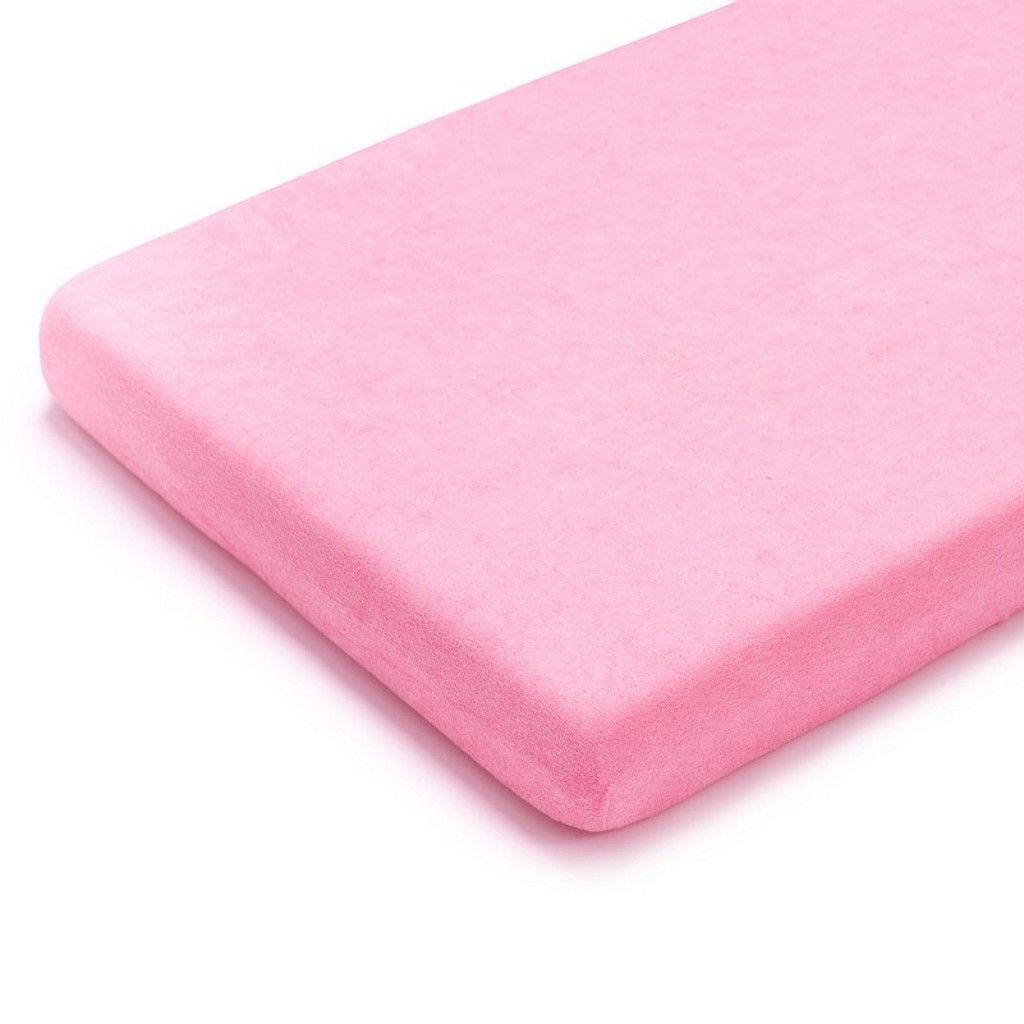 Nepropustné prostěradlo froté 120x60cm růžová Obrázek produktu 