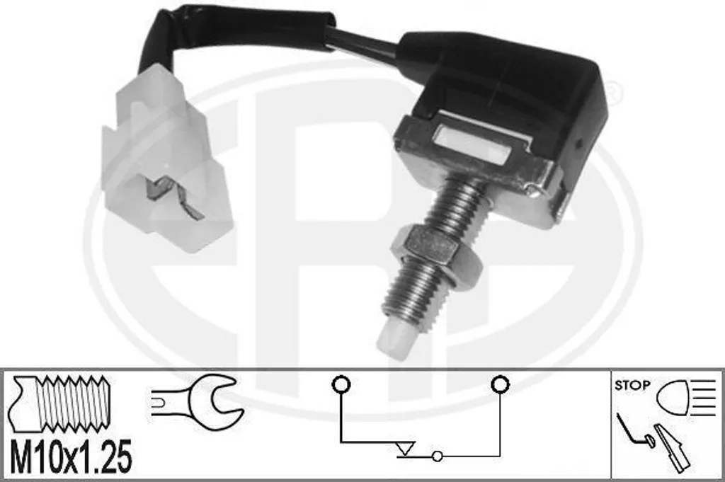 Interruttore Stop ERA 330824 per Hyundai Coupé RD e Lantra J-2 - OEM Style