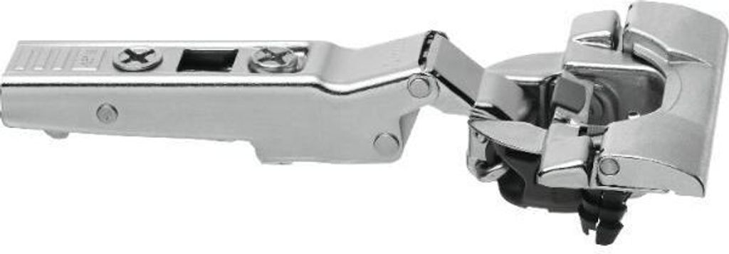 Blum Clip Top Scharnier mit Feder - Winkelscharnier -15 Grad Möbelscharnier, Stahl vernickelt