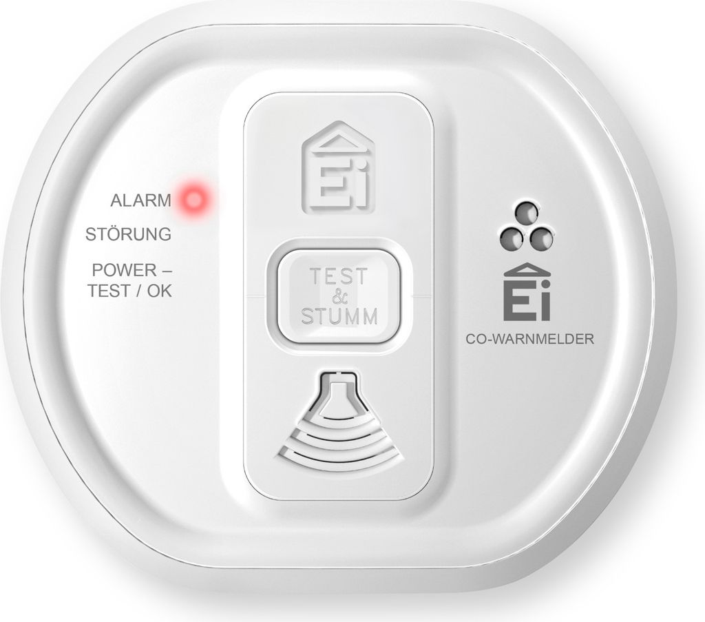 Ei Electronics Kohlenmonoxid-Melder Ei208 CO-Melder Stand Produktbild 