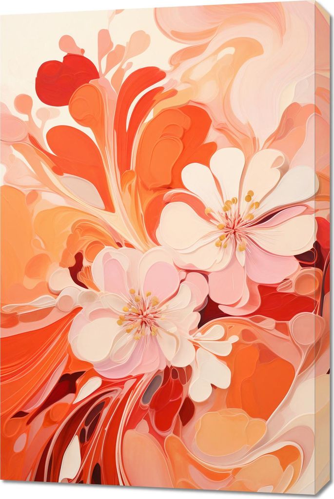 Bild 60x90cm Tanz der Blumen