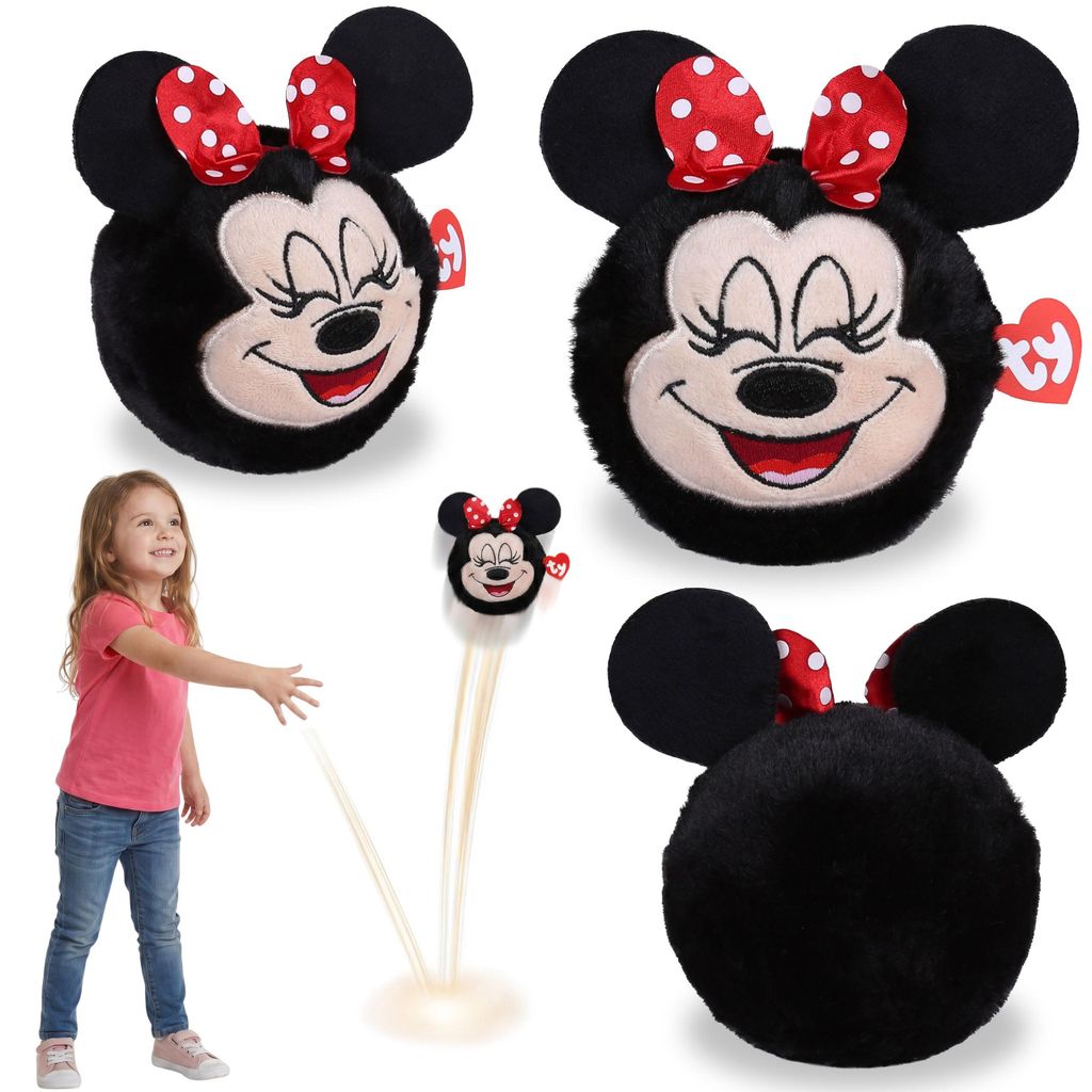 TY Disney Minnie Mouse Plüschball, hüpfendes Beanie Produktbild 