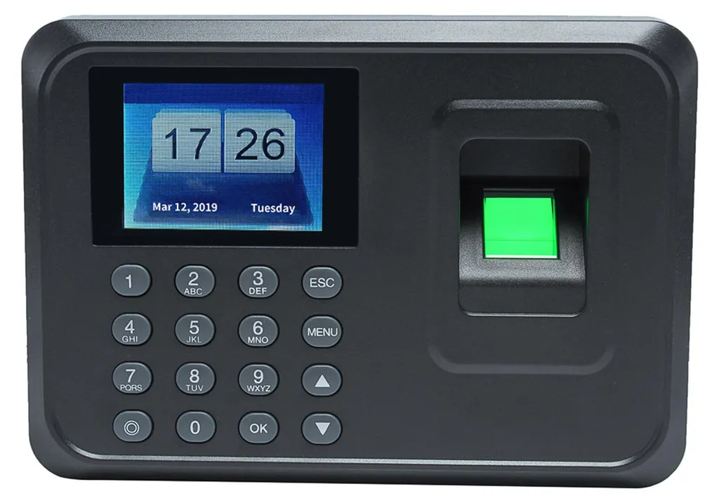 Pointeuse biométrique à empreinte et mot de passe LCD 2.4 - Modèle ZK5 - 5