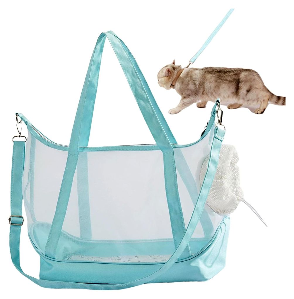 Katzentransportbox - Transporttasche für die Aufbewahrung von Tieren, Katzentasche für Reisen | Für Picknick, kurze Ausflüge, Wandern, Pendeln,...