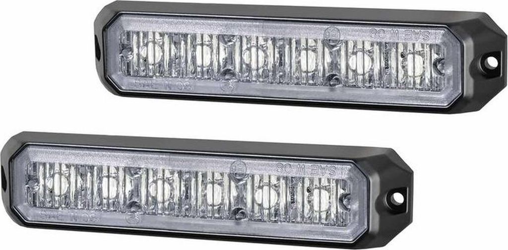 Blitz-Kennleuchte 24 V LED gelb amber HELLA für u.a. MERCEDES-BENZ