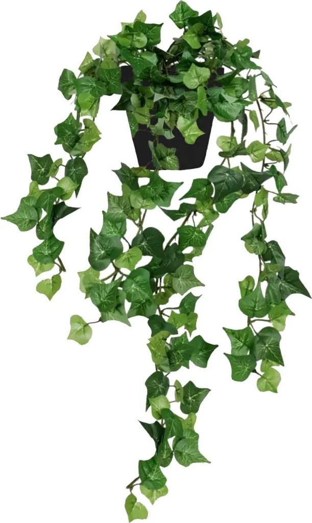 Lierre artificiel 90 cm pour étagère et balcon couvert sans entretien