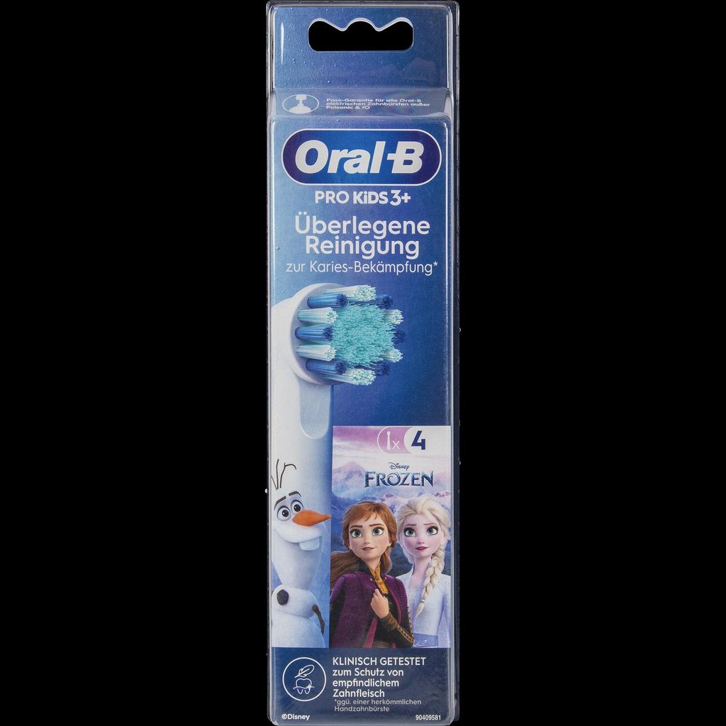 Braun Oral-B Pro Kids Eiskönigin 4er Pack, Aufsteckbürste
