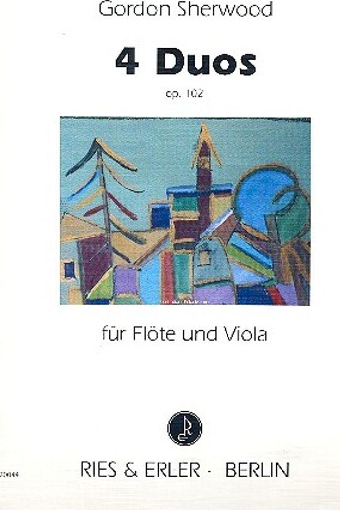 4 Duos op.102 für Flöte und Viola 2 Spielpartituren