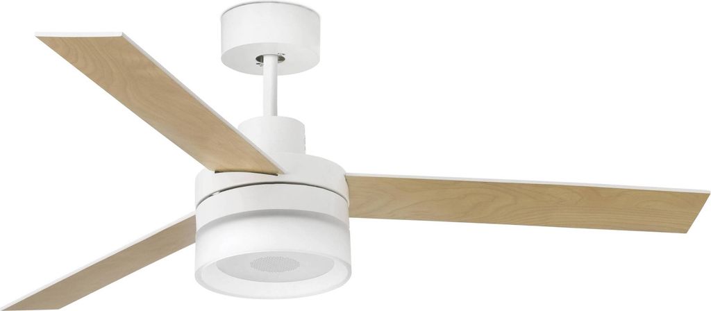 Deckenventilator mit Lautsprecher, LED Beleuchtung und Fernbedienung Ice Speaker 132 cm