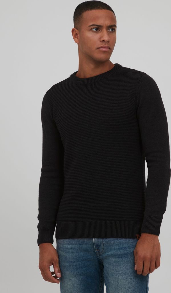 INDICODE IDRicardo Herren Strickpullover Grobstrick Pullover mit abgesetztem Strickmuster