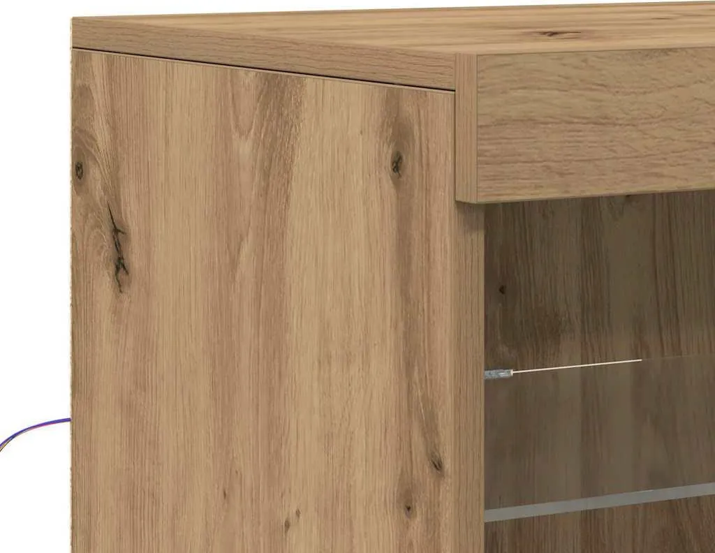 Sideboard LED Rovere Artisan 41 cm | Arredamento Moderno e Minimal - 10