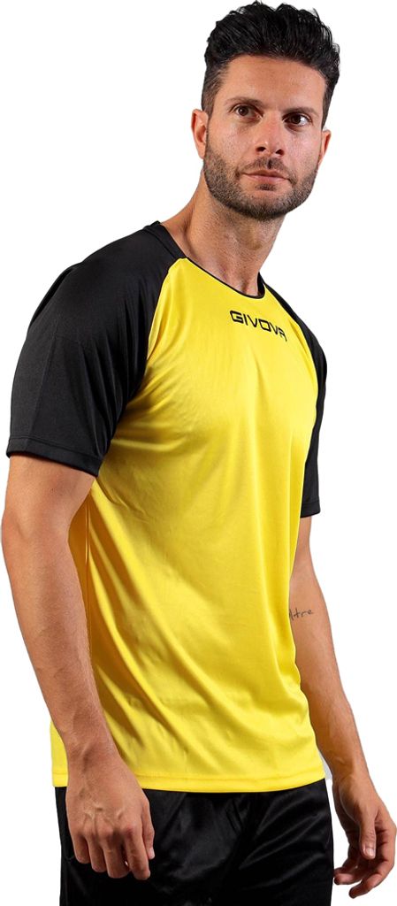 4XS GIALLO/NERO|Givova Capo Trikot MAC03-0710