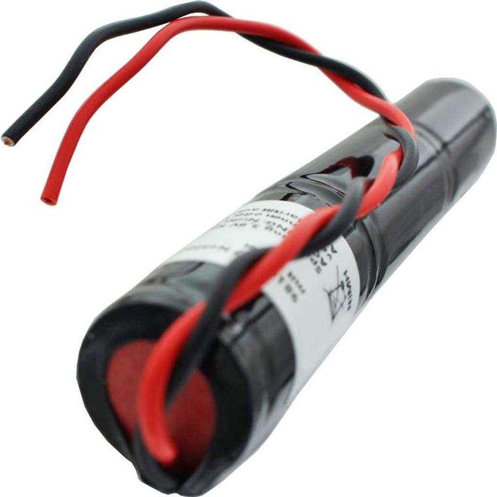 Akku für Notbeleuchtung 3,6 Volt 3000mAh NiMH Akku mit Kabeln